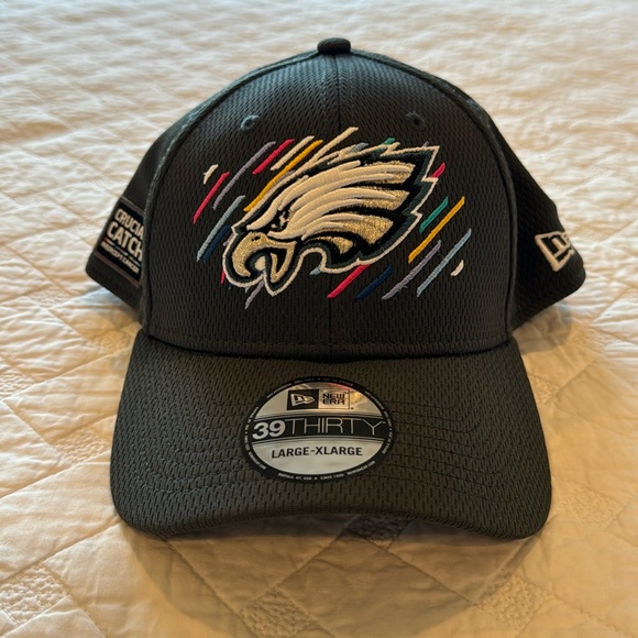 New Era Other - New Era 39Thirty Philadelphia Eagles Crucial Catch Stretch Fit Hat Large-XLarge
